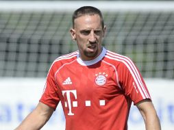 Franck Ribéry será una baja importante en la Liga de Campeones de Europa. ARCHIVO /