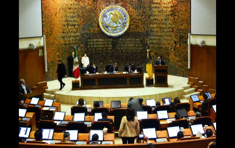 El pleno del Congreso del Estado ratificó a magistrados. ARCHIVO /