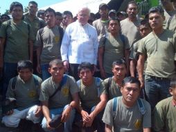 La marcha concluyó con un mitin al cual se unió el obispo José Raúl Vera (c). TOMADA DE @Pacameza  /