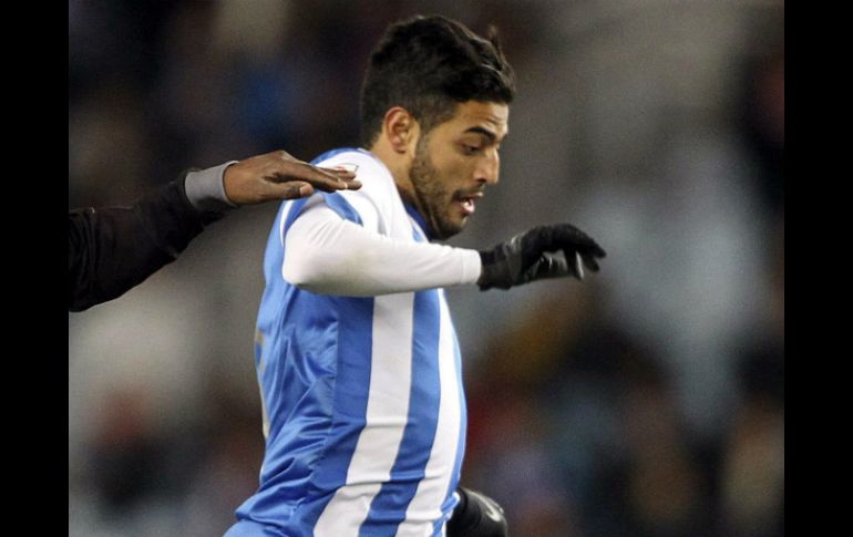 El delantero de la Real Sociedad no acudirá a Brasil 2014 ya que de nuevo dijo que no al Tricolor. EFE /