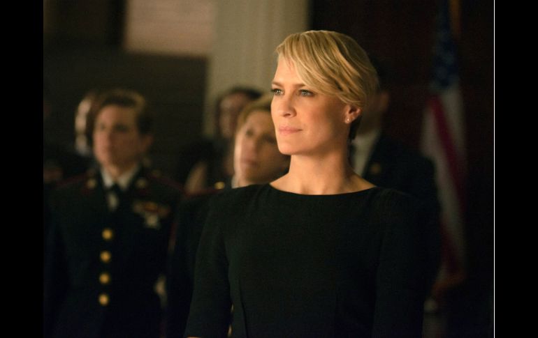 Claire Underwood, lidera una organización benéfica que ayuda a la conservación del medio ambiente. AP /