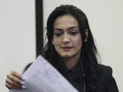 La senadora Iris Mendoza pidió licencia por 30 días para ser investigada por presuntos nexos con Templarios. ARCHIVO /