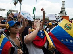 En los últimos días, se han sucedido protestas estudiantiles contra el  gobierno del presidente Nicolás Maduro. EFE /