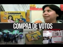 El PRD asegura que el PRI repartió las tarjetas de Soriana para comprar el voto a favor de Enrique Peña Nieto. ARCHIVO /