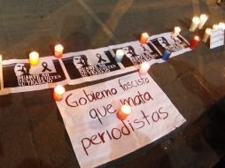 Tras el asesinato, periodistas y activistas exigen al gobierno estatal que se esclarezca el caso. EFE /