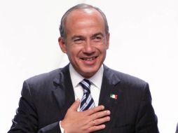 El ex presidente Felipe Calderón presentará formalmente su Fundación Desarrollo Humano Sustentable. ARCHIVO /