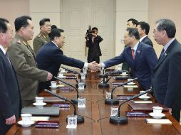 Pyongyan aplazó las reuniones familiares luego de acusar a Seúl y EU de realizar simulacros de guerra contra su país. EFE /