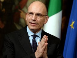 El primer ministro italiano, Enrico Letta,  anuncia este día su renuncia; la presentará formalmente mañana. AFP /