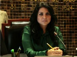 Es la primera vez en la actual Legislatura, que los diputados nombran a una diputada como presidenta de la Mesa Directiva. ARCHIVO /