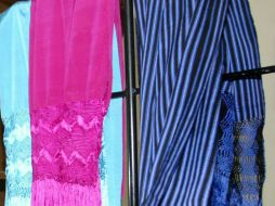 La exposición lleva por nombre 'Hecho en México: el Rebozo en el Arte, la Cultura y la Moda'. ARCHIVO /