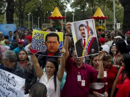 El Gobierno habla un día después de la jornada de protestas convocadas por la oposición. EFE /