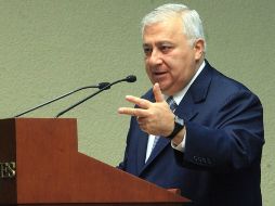 Emilio Chuayffet comparecerá ante la Comisión de Educación de la Cámara Alta. ARCHIVO /