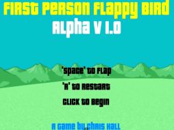 Aspecto del First Person Flappy. ESPECIAL /