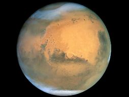 Aspecto del planeta Marte. ARCHIVO /