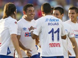 La Máquina lleva hasta el momento una racha de cinco partidos sin derrota contra los ''camoteros''. MEXSPORT /