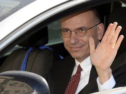 ''Voy al Quirinale a entregar mi dimisión al jefe de Estado. Gracias a todos los que me ayudaron'', escribió Letta en Twitter. AFP /