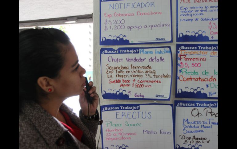 Diputados del PAN aclararon que en el 2013 se registraron 60 mil nuevos empleos, pero hubo una pérdida de plazas laborales. ARCHIVO /