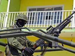 La intervención federal en Michoacán ha sido positiva hasta ahora, dice el artículo. AFP /