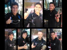 El equipo publicó imágenes de los jugadores antes de partir al DF. Tomada de @atlasoficial  /