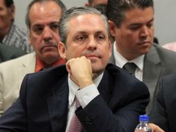 El tema del aumento a la tarifa del transporte dominó durante la comparecencia de Gudiño. ESPECIAL /