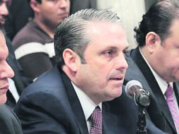 Mauricio Gudiño. El funcionario aseguró que el transporte público aumentó en un proceso apegado a la ley. ESPECIAL /