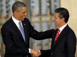Enrique Peña Nieto y Barack Obama han impulsado diversas iniciativas dentro de la agenda bilateral. ARCHIVO /