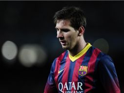 El jugador, Lionel Messi, mantuvo su liderato en la Liga española. AFP /