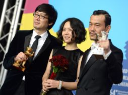 El protagonista de la cinta ganadora, Fan Liao, se hizo con el Oso de Plata al Mejor Actor. EFE /