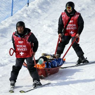 Dos esquiadoras sufren accidentes en Sochi