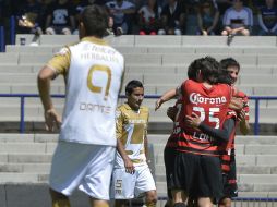 Los Zorros iniciaron ganando pero terminaron conformandose con un empate. AFP /