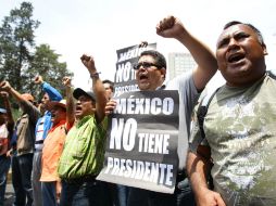 Profesores intentarán boicotear la cumbre en donde estarán Peña Nieto, Obama y Harper. ARCHIVO /