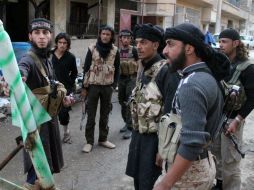 El ELS, una coalición de los principales grupos insurgentes ha visto disminuir en gran medida su influencia. AFP /