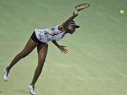Venus Williams, durante el partido. AP /