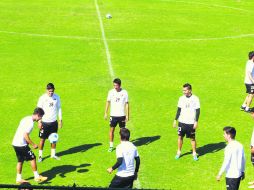 A dar resultados. El grupo que ha enfrentado la Copa MX sólo ha conseguido dos puntos de siete.  /