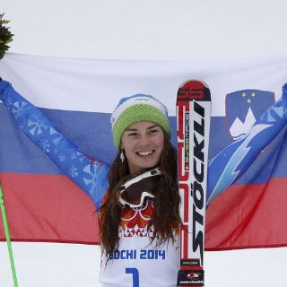 Tina Maze se convierte en la reina del esquí alpino en Sochi