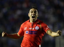 Fabián suma cuatro goles en el torneo, el más reciente, ante Puebla. EFE /