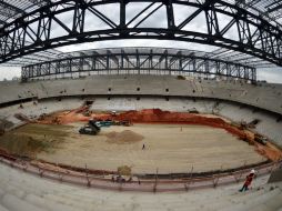 Tendrían que cambiar los cuatro partidos a otro sitio, para lo cual habrá que actuar de forma urgente. EFE /