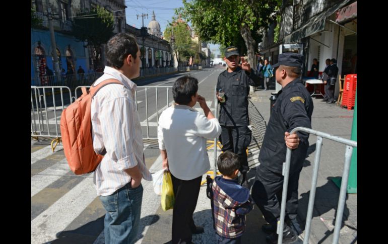 Las medidas de seguridad se extreman, por la visita de Obama y Harper a Toluca. AP /