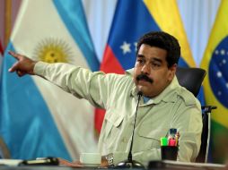 Maduro pide que se respeten las decisiones de su gobierno, el cual ha sido objeto de críticas y quejas. AFP /