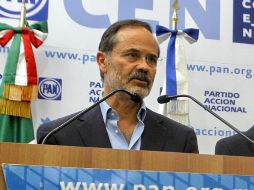 Gustavo Madero, actual dirigente del PAN, podría dejar el cargo este año. ARCHIVO /
