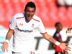 'Nosotros nos preocupamos de nuestro equipo, en el plantel nos estamos sintiendo bastante bien todos', dijo delantero de Toluca. ARCHIVO /