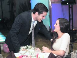 Sonrisas. César Loza y Fernanda Martínez.  /