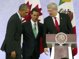 Los mandatarios de México, Estados Unidos y Canadá, acordaron mantener un diálogo estratégico, de coordinación y de cooperación. NTX /