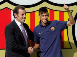 El caso provocó la dimisión del presidente del club, Sandro Rosell. AFP /