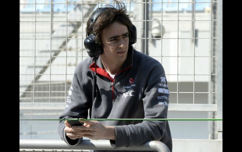 'Guti' tuvo un problema eléctrico, pero alcanzó a rodar 55 vueltas en Manama. AFP /