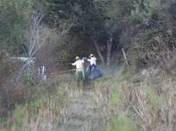 Los delincuntes aparentemente pretendían enterrar a sus dos víctimas luego de asesinarlas. Se les relaciona con cinco secuestros más. ARCHIVO /