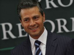 El Presidente de la República, Enrique Peña Nieto. ARCHIVO /