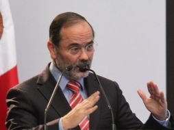 Gustavo Madero, encabezará la reunión mensual del CEN el 3 de marzo próximo. ARCHIVO /