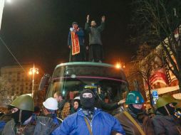 Opositores señalan que desde los enfrentamientos del martes, más de 100 personas han muerto. EFE /