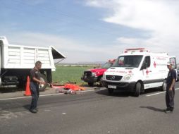 El nombre de la victima es Antonio Gutiérrez Aredano de 53 años, proveniente de Silao Guanajuato.  /